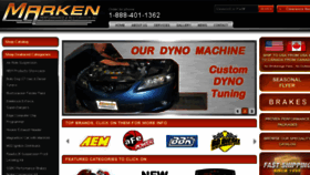 What Markenperformance.com website looked like in 2017 (8 years ago)