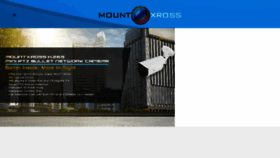What Mountxross.com website looked like in 2017 (6 years ago)