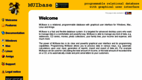 What Muibase.de website looked like in 2017 (6 years ago)