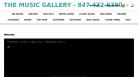 What Musicgalleryinc.com website looked like in 2017 (6 years ago)
