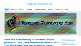 What Marylandfilmmakersclub.com website looked like in 2017 (6 years ago)