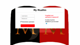 What Mymuallim.moodlecloud.com website looked like in 2017 (6 years ago)