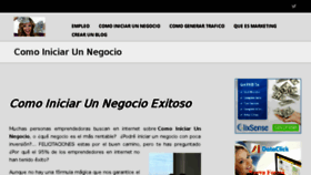 What Moisesdelarosa.com website looked like in 2017 (6 years ago)
