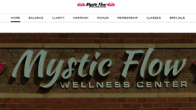 What Mysticflowwellnesscenter.com website looked like in 2017 (6 years ago)