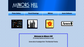 What Minorshill.co.uk website looked like in 2017 (6 years ago)
