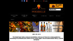 What Maisondelamirabelle.com website looked like in 2017 (6 years ago)