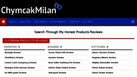 What Milanchymcak.com website looked like in 2017 (6 years ago)