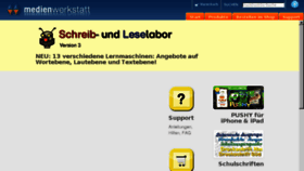What Medienwerkstatt.de website looked like in 2017 (6 years ago)