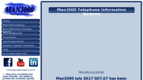 What Man3000.com website looked like in 2017 (6 years ago)