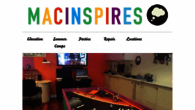 What Macinspires.com website looked like in 2017 (6 years ago)