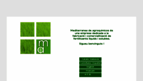 What Mediterraneadeagroquimicos.cat website looked like in 2017 (6 years ago)