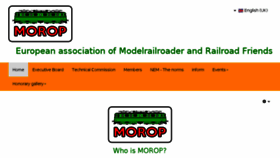 What Morop.org website looked like in 2017 (6 years ago)