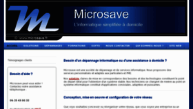 What Microsave.fr website looked like in 2017 (6 years ago)