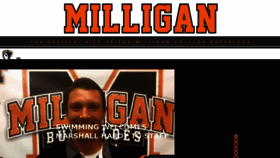 What Milliganbuffs.com website looked like in 2017 (6 years ago)