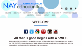 What Morrisvilleorthodontist.com website looked like in 2017 (6 years ago)