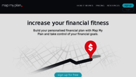 What Mapmyplan.com.au website looked like in 2017 (6 years ago)