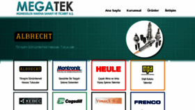 What Megatekas.com website looked like in 2017 (6 years ago)