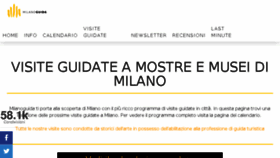 What Milanoguida.com website looked like in 2017 (6 years ago)