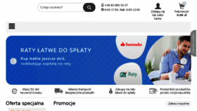 What Malys-meble.pl website looked like in 2017 (6 years ago)