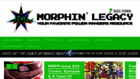 What Morphinlegacy.com website looked like in 2017 (6 years ago)
