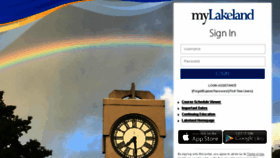 What Myportal.lakelandcc.edu website looked like in 2017 (6 years ago)