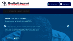 What Mhassessment.com website looked like in 2017 (6 years ago)
