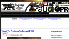 What Magesy.pro website looked like in 2017 (6 years ago)