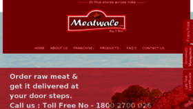 What Meatwale.com website looked like in 2017 (6 years ago)