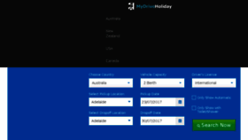 What Mydriveholiday.com website looked like in 2017 (6 years ago)