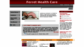 What Miamiferret.org website looked like in 2017 (6 years ago)