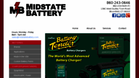 What Midstatebattery.com website looked like in 2017 (8 years ago)