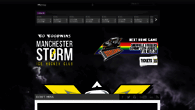 What Manchesterstorm.com website looked like in 2017 (6 years ago)