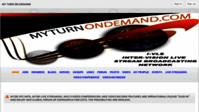 What Myturnondemand.com website looked like in 2017 (6 years ago)