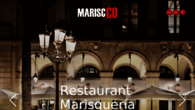 What Mariscco.com website looked like in 2017 (6 years ago)