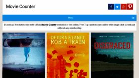 What Moviecounter.biz website looked like in 2017 (6 years ago)