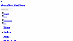What Minershoes.com website looked like in 2017 (6 years ago)