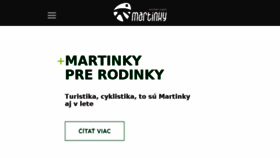 What Martinky.com website looked like in 2017 (6 years ago)