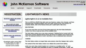 What Mckernon.com website looked like in 2017 (6 years ago)