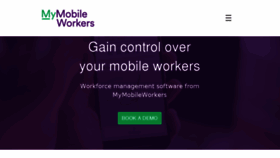 What Mymobileworkers.com website looked like in 2017 (6 years ago)