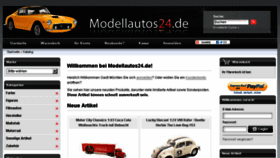 What Modellautos24.de website looked like in 2017 (6 years ago)