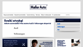 What Mollerauto.lt website looked like in 2017 (6 years ago)