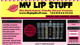 What Mylipstuffstore.com website looked like in 2017 (6 years ago)