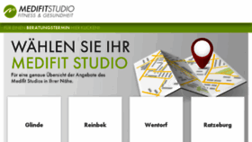 What Medifit-studio.de website looked like in 2017 (6 years ago)