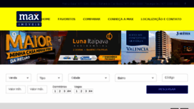 What Maximobiliaria.com.br website looked like in 2017 (6 years ago)