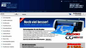 What Mslshop.de website looked like in 2017 (6 years ago)