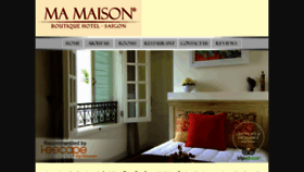 What Mamaison.vn website looked like in 2017 (6 years ago)