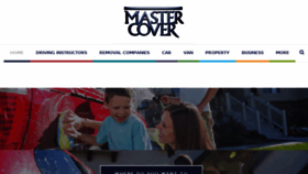 What Mastercover.com website looked like in 2017 (6 years ago)