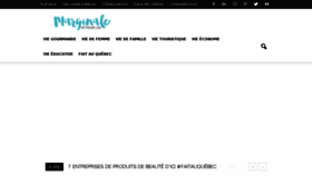 What Marienoellemarineau.com website looked like in 2017 (6 years ago)