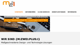 What M2plusi.de website looked like in 2017 (6 years ago)