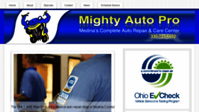 What Mightyautopro.com website looked like in 2017 (6 years ago)